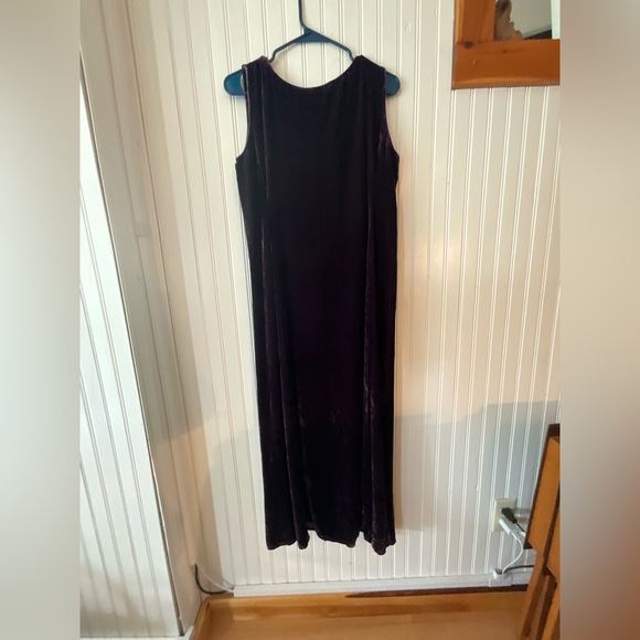 Eileen Fisher Velvet Dress (silk blend, size M) - Picture 1 of 4